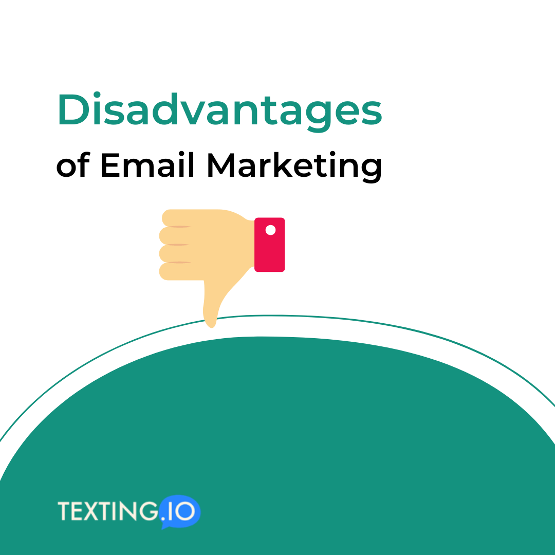 disadvantages of email marketing