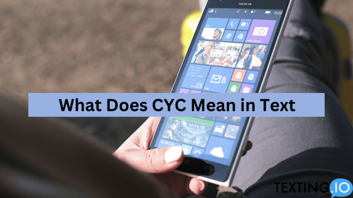 what does cyc mean in text
