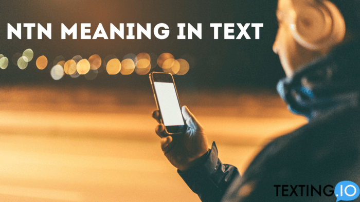 NTN Meaning In Text?