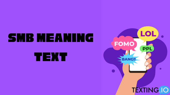 smb meaning text